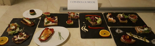 Menú de Con dos cubitos